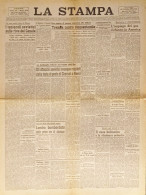 Quotidiano - La Stampa N. 316 - 1943 Trema Contro Cinquantamila - Altri & Non Classificati