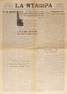 Quotidiano - La Stampa N. 307 - 1943 La Testa Di Ponte A Nord Del Moro - Altri & Non Classificati