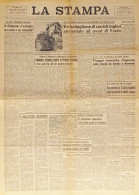 Quotidiano - La Stampa N. 305 - 1943 Battaglione Di Carristi Inglesi A Vento - Altri & Non Classificati