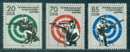 1986 Sport,Target Shooting,World Championship Halle,Sportschießen,DDR,3045,MNH - Shooting (Weapons)