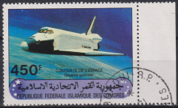 1981 Komoren, ° Mi:KM 628, Sn:KM 520, Yt:KM 344, Eroberung Des Weltraums, Space Shuttle In Orbit - Comores (1975-...)