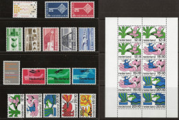 1968 Jaargang Nederland NVPH 900-917 Complete.  Postfris/MNH** - Full Years