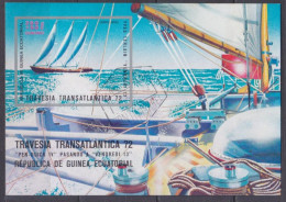 1973 Equatorial Guinea A207/B54b Used Transatlantic Crossing 1,50 € - Rafting