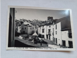 ANTIQUE POSTCARD PORTUGAL CASTELO DE VIDE - LARGO DR. JOSE FREDERICO LARANJO E FONTE DA VILA CIRCULATED 1965 - Portalegre