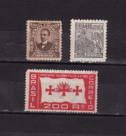 BRASIL 3 SELLOS NUEVOS 1909 A 1942 - Ungebraucht