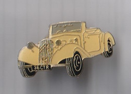 PIN'S THEME AUTOMOBILE  CITROEN TRACTION  CABRIOLET - Citroën