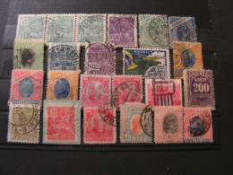 Braseil, Very Old Lot - Used Stamps