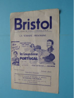 BRISTOL Chaussée De WATERLOO - 1958 ( Zie / Voir SCANS ) Programme ! - Publicidad