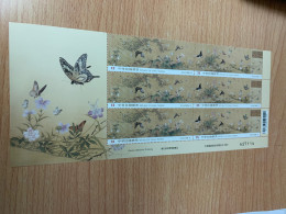 Taiwan Stamp 2023 Butterflies 3 Sets Paintings Exhibition MNH - Ungebraucht