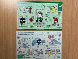 Taiwan Stamp 2023 Sanrio Lighthouse Train Postbox Motorcycle Letters X 2 Sheets Exhibition MNH - Ongebruikt