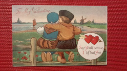 CPA - FANTAISIES - SAINT-VALENTIN - ILLUSTRATEUR - Say You'll Be True, I Lof But You - Valentinstag