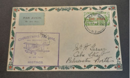 1931-24 Dec  Special Christmas Survey Flights  Cat 64c Hastings-Palmerston North - Brieven En Documenten