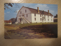 BISHOP HILL Illinois Colony Church Cancel NORTH SUBURBAN 1983 To Sweden Postcard USA - Otros & Sin Clasificación