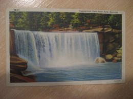 CUMBERLAND FALLS State Park Kentucky Fall Corbin Waterfall Postcard USA - Sonstige & Ohne Zuordnung
