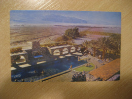 DEATH VALLEY California National Monument Swimming Pool Furnace Creek Inn Postcard USA - Death Valley