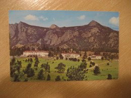 ESTES PARK Colorado Rocky Mountain Stanley Sheraton Hotel Postcard USA - Autres & Non Classés