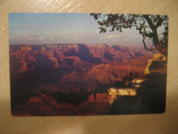 GRAND CANYON Arizona Sunset Geology Postcard USA - Gran Cañon