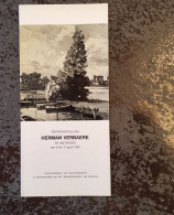 Tentoonstellingsfolder Herman Verbaere(1905-1993) Te Wetteren Van 3 Tot 11 April 1976, Catalogus, 6 Pp. - Acuarelas