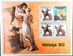 ITALY - CHIUDILETTERA - POSTER STAMP –– SHEET – LETTER LOCKER - VIGNETTE - B04935 - Erinnophilie