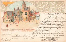 Belgique - Bruxelles - Exposition Universelle De 1897 - Quartier Du Vieux Bruxelles - Carte Postale Ancienne - Wereldtentoonstellingen