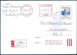 C4649 Hungary Architecture Building Monument Church Mosque Philately Machine Stempel Registered - Mosques & Synagogues
