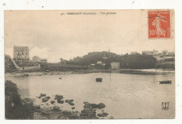 Cp, 29, KERSAINT, Vue Générale, écrite 1910 - Kersaint-Plabennec