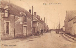 28-CIVRY- LA RUE DE LA GARE - Other & Unclassified