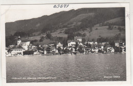 D4830) UNTERACH Am ATTERSEE - Salzkammergut - FOTO AK - Ansicht Vom Wasser Auf Häuser U. Kirche - Attersee-Orte