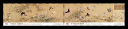 Taiwan 2023 Mih. 4625/26 Myriad Butterflies. Painting By Yu Sheng MNH ** - Ongebruikt