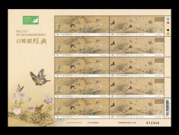 Taiwan 2023 Mih. 4625/26 Myriad Butterflies. Painting By Yu Sheng (M/S) MNH ** - Neufs