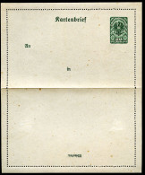 ÖSTERREICH Kartenbrief K53 Postfrisch Feinst 1919 - Carte-Lettere