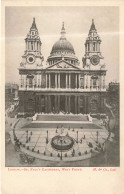 ROYAUME UNI - Londres - St Paul's Cathedral - West Front - Carte Postale Ancienne - St. Paul's Cathedral