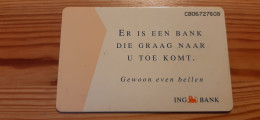 Phonecard Netherlands - ING Bank 10.000 Ex. - Privé