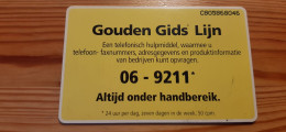 Phonecard Netherlands - Gouden Gids 10.250 Ex. - Privé