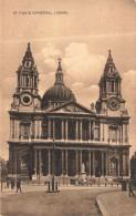 ROYAUME UNI - Londres - St Paul's Cathedral - West Front - Carte Postale Ancienne - St. Paul's Cathedral