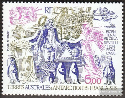 Französ. Areas Antarctica 256 (complete Issue) Unmounted Mint / Never Hinged 1989 Franz. Revolution - Neufs