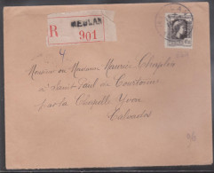 N°644 Marianne D'alger Seule  Sur LR 11/12/1944 - 1944 Gallo E Marianna Di Algeri