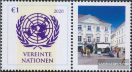 UN - Vienna 1097Zf With Zierfeld (complete Issue) Unmounted Mint / Never Hinged 2020 Stamp Exhibition - Ungebraucht