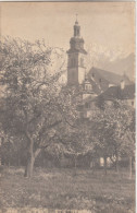 D4863) HALL In Tirol - Stiftsturm Und Blühende Bäume Im Vordergrund  Riepenhausen 1913 - Hall In Tirol