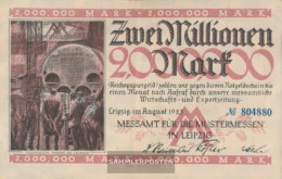 Leipzig Inflationsgeld City Leipzig Used (III) 1923 2 One Million Mark - 2 Millionen Mark