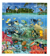 Cocos Keeling Islands 2006 Set Sealife/Fish/Birds  Stamps (Michel 424/43) MNH - Cocos (Keeling) Islands