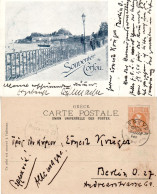 GREECE 1900  POSTCARD SENT TO BERLIN - Briefe U. Dokumente