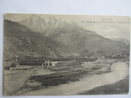 CPA USINE DE L ARGENTIERE VUE GENERALE - L'Argentiere La Besse