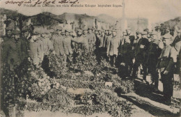 MILITARIA - Friedhot Zu Chaillon, Wo Viele Deutsche Krieger Begraben Liegen - Carte Postale Ancienne - Cementerios De Los Caídos De Guerra