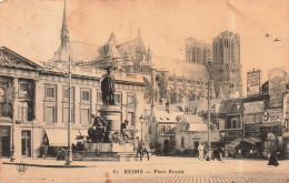 FRANCE - Marne - Reims - Place Royale - Carte Postale Ancienne - Reims
