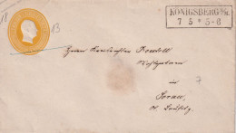 PRUSSE ENTIER POSTAL DE KONIGSBERG - Postal  Stationery