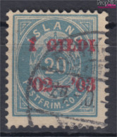 Island 30B Gestempelt 1902 Aufdruckausgabe (10206241 - Voorfilatelie
