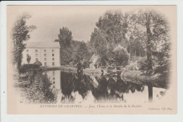 JOUY - EURE ET LOIR - L'EURE ET LE MOULIN DE LA BUSSIERE - Jouy