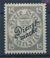 Danzig D43a Mit Falz 1924 Dienstmarke (10215728 - Servizio