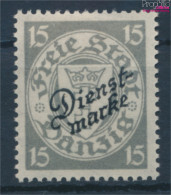 Danzig D43a Mit Falz 1924 Dienstmarke (10215728 - Officials